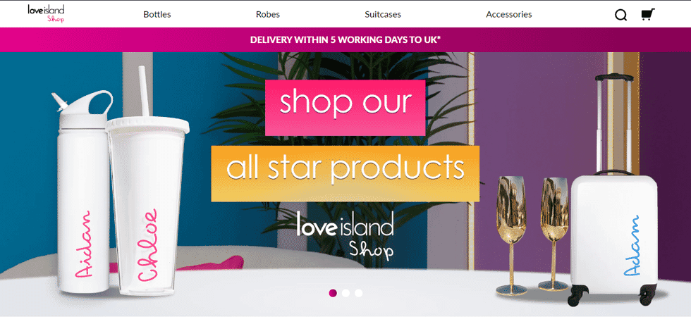 Love Island Shop